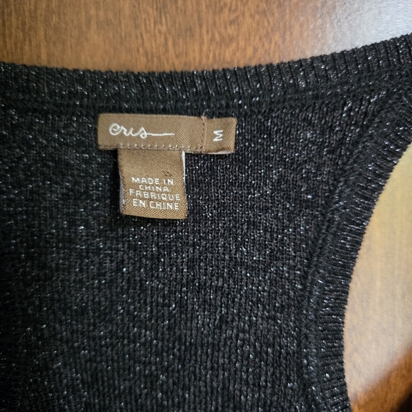 Black Sparkle Tank Too Womens Medium - Picture 3 of 5